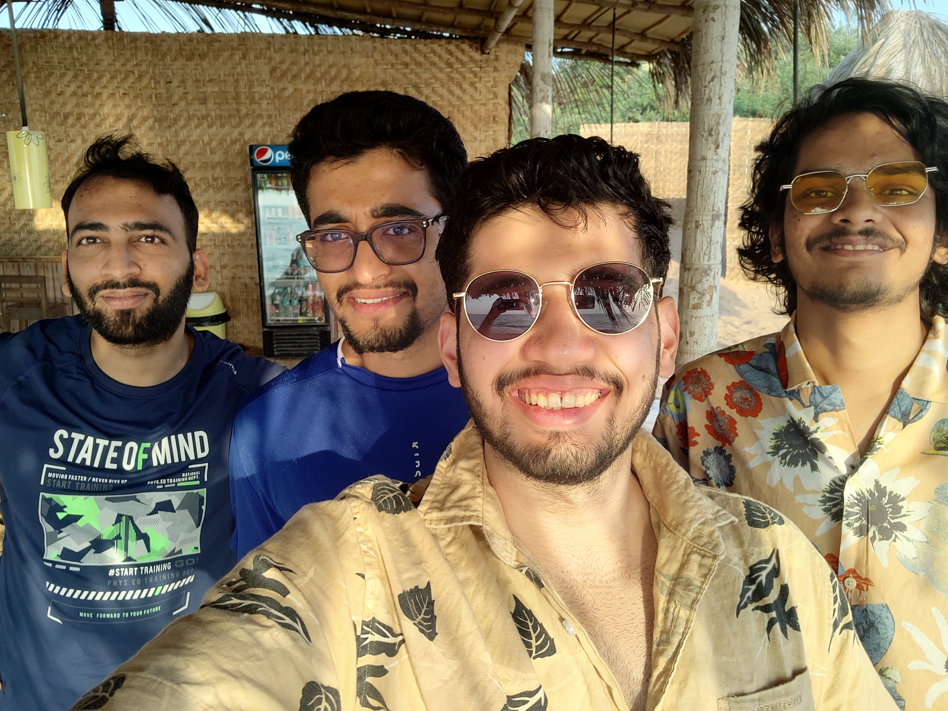 Robotics Engineering Team at BCR on their Goa Trip
